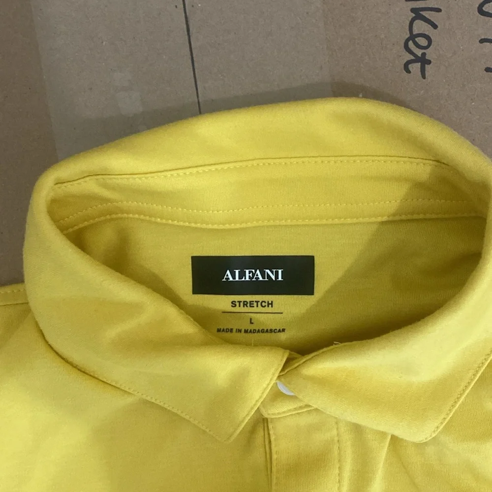 Alfani Stretch Polo - Picture 2 of 3